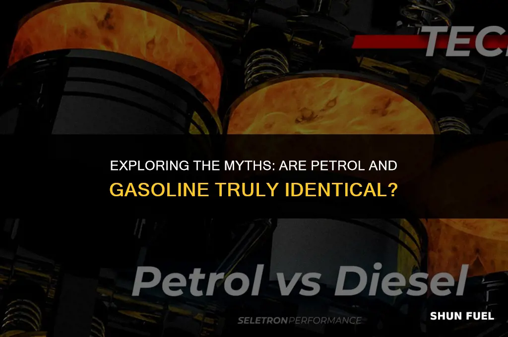 are petrol and gasoline the same