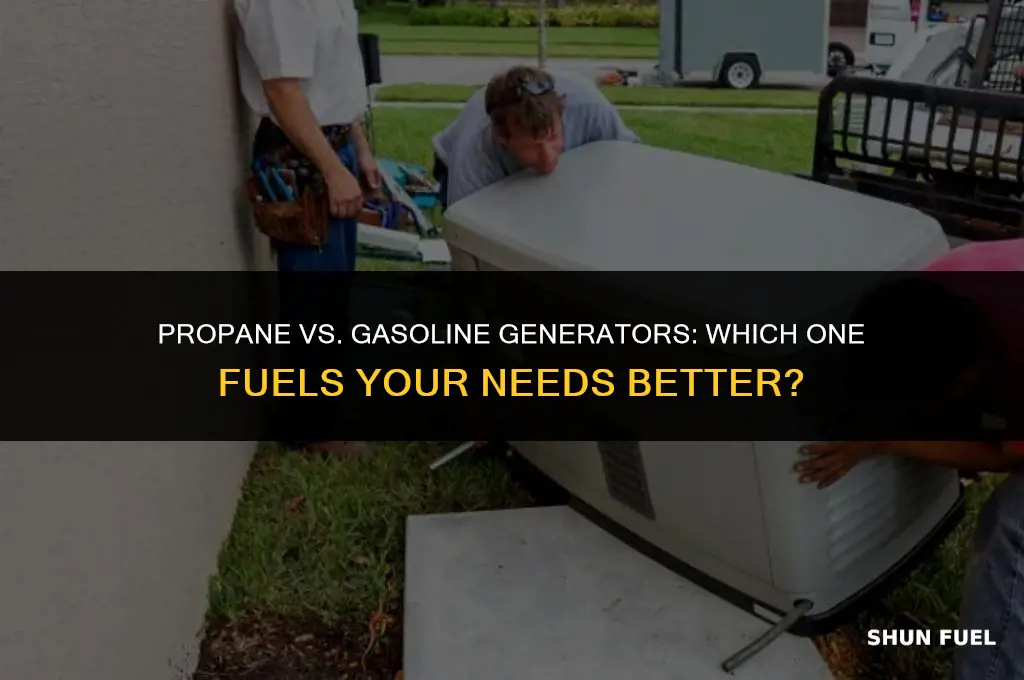 are propane generators better than gasoline