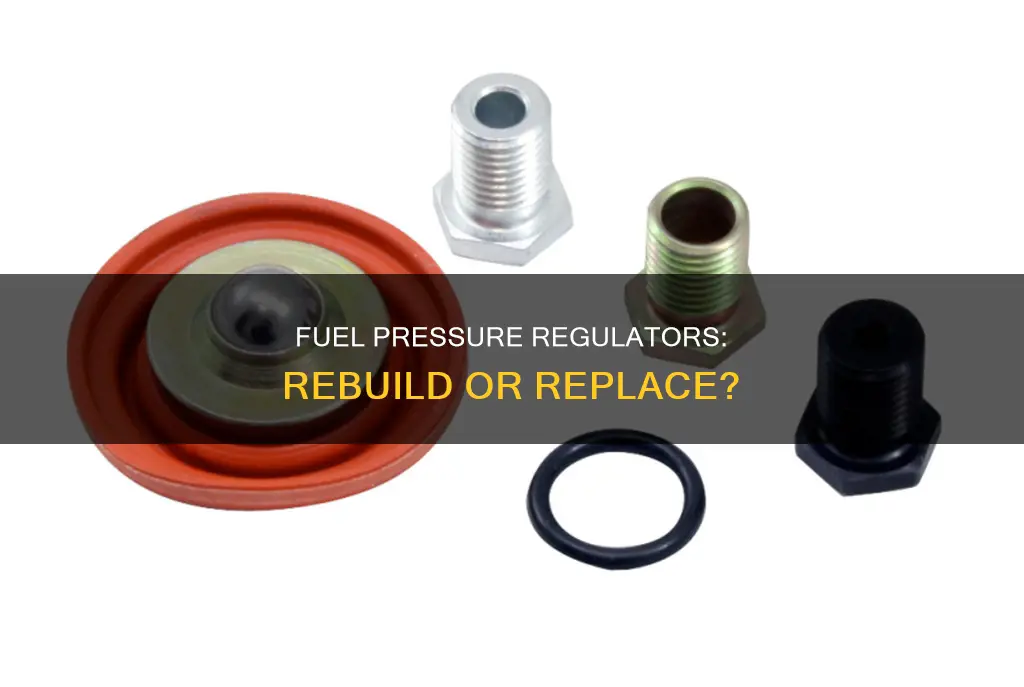 are quick fuel pressure regulators rebuildable