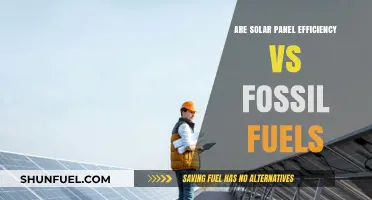 Solar Panels: Efficient Energy vs Fossil Fuels