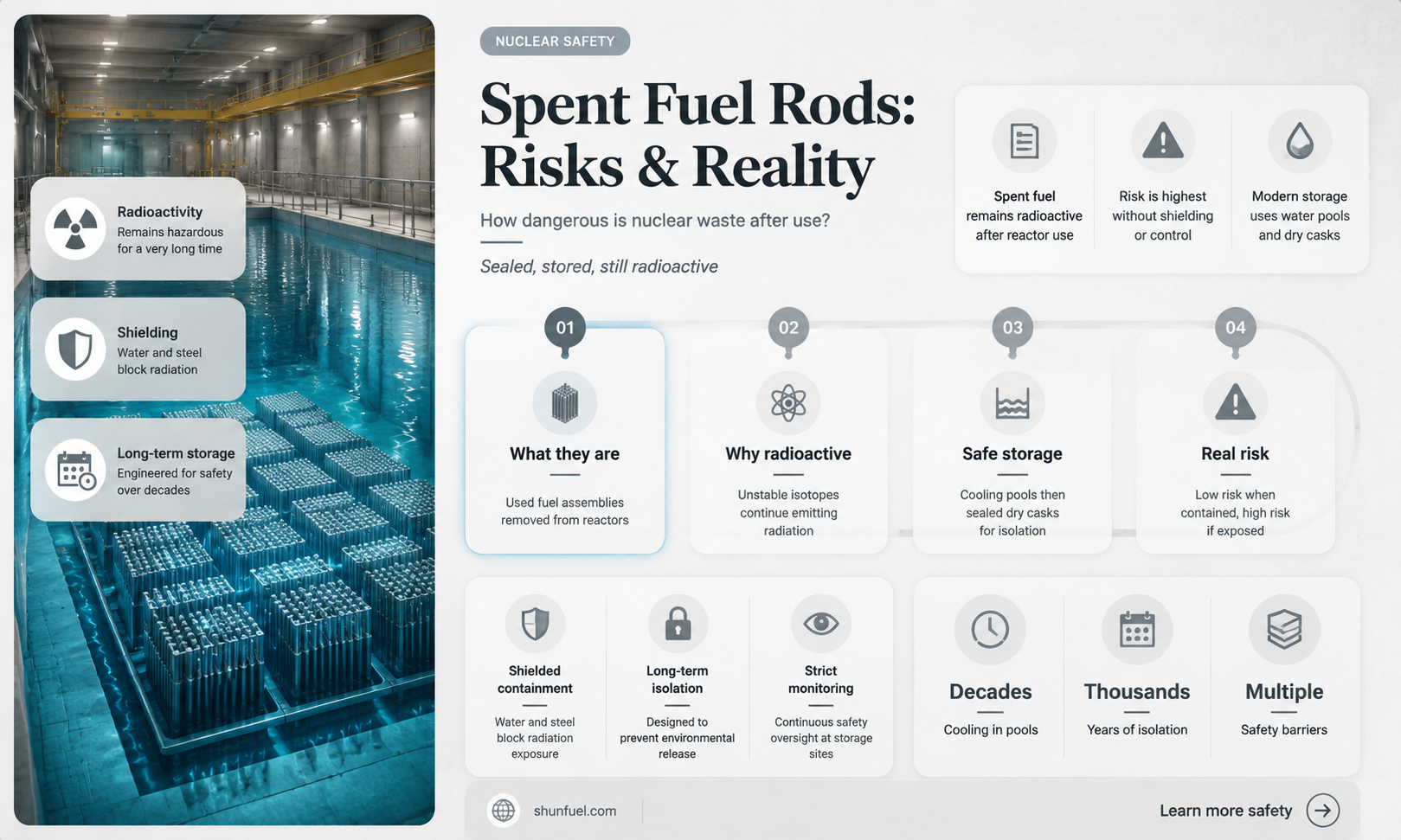 are spent fuel rods dangerous