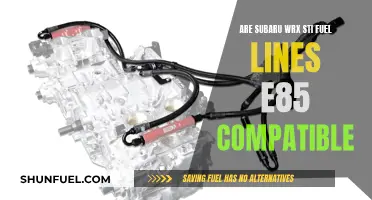 Subaru WRX STI: E85 Fuel Line Compatibility Explained