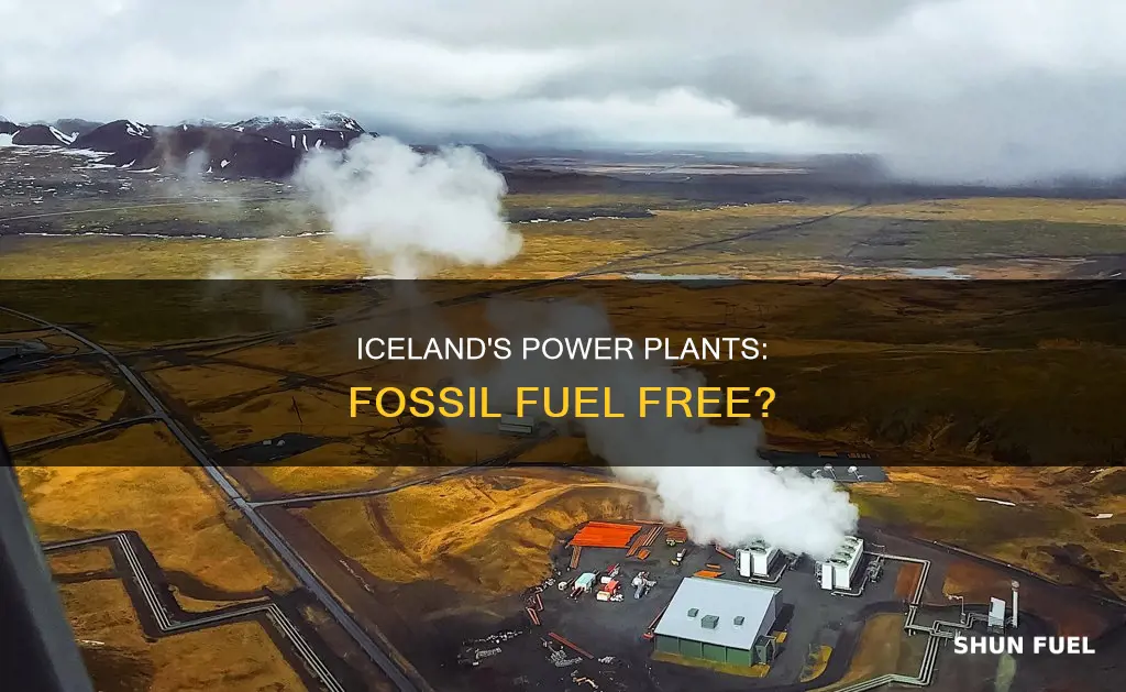 are there any fossile fuel powere plants in iceland