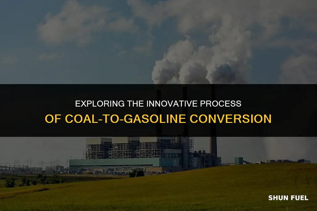 are there companies that turn coal into gasoline