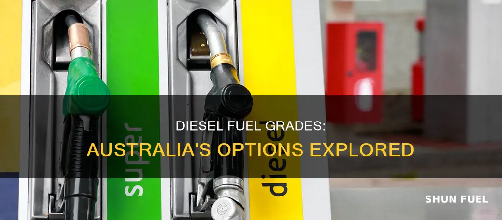 are there different grades of diesel fuel in australia