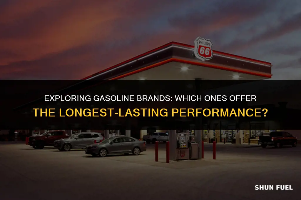 are there some gasoline brands that last the longest
