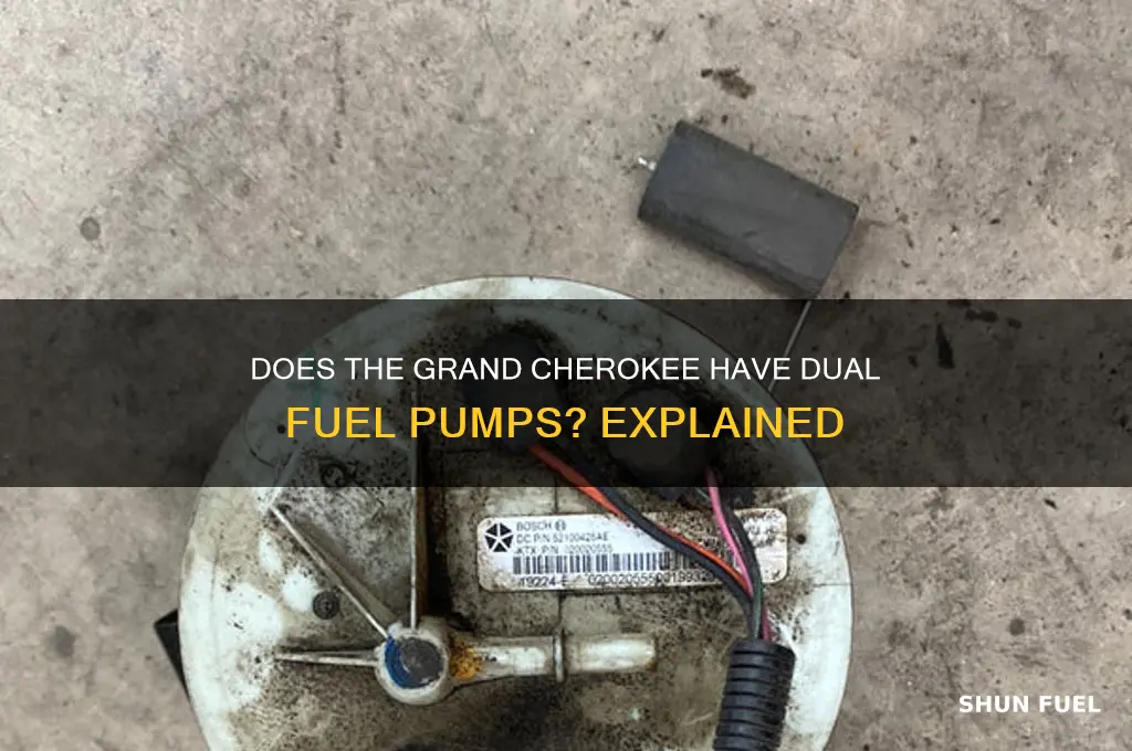 are there two fuel pumps grand cherokee