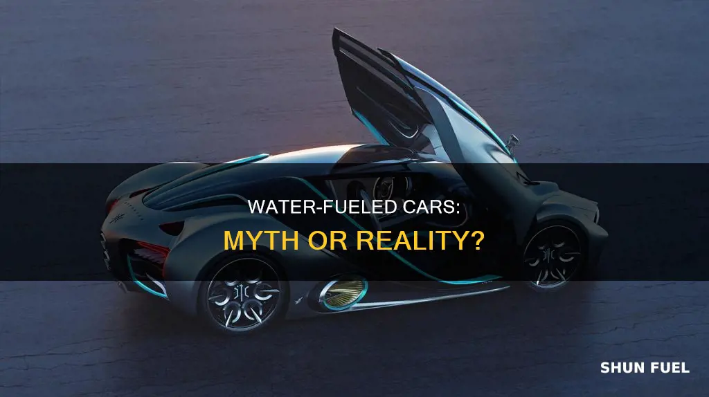 are there water fueled cars