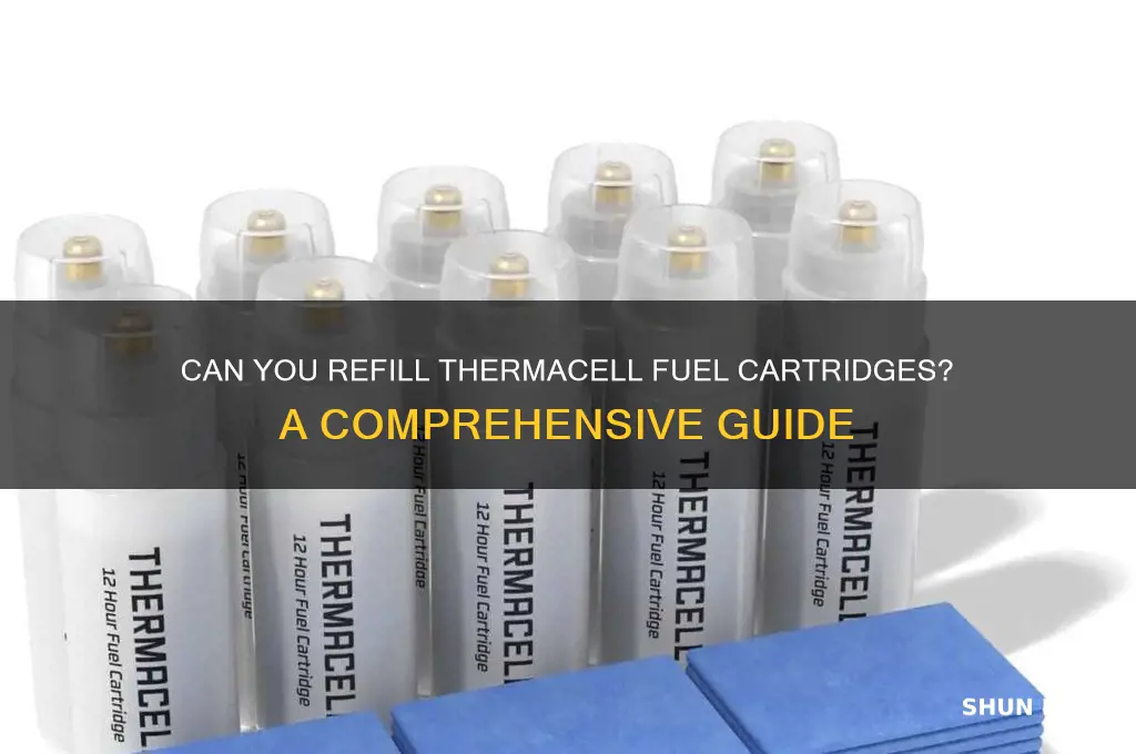 are thermacell fuel cartridges refillable