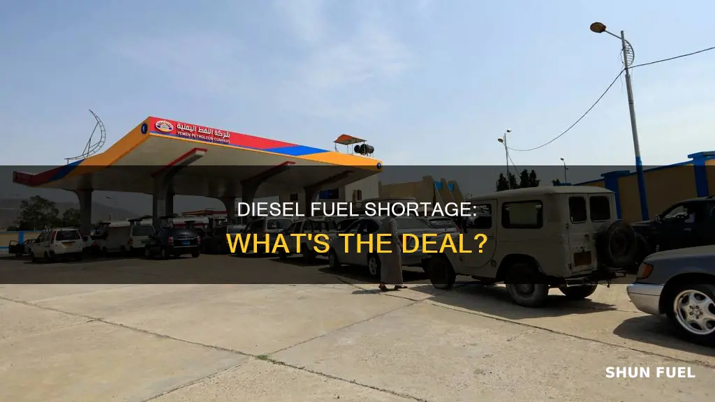 are they a diesel fuel shortage