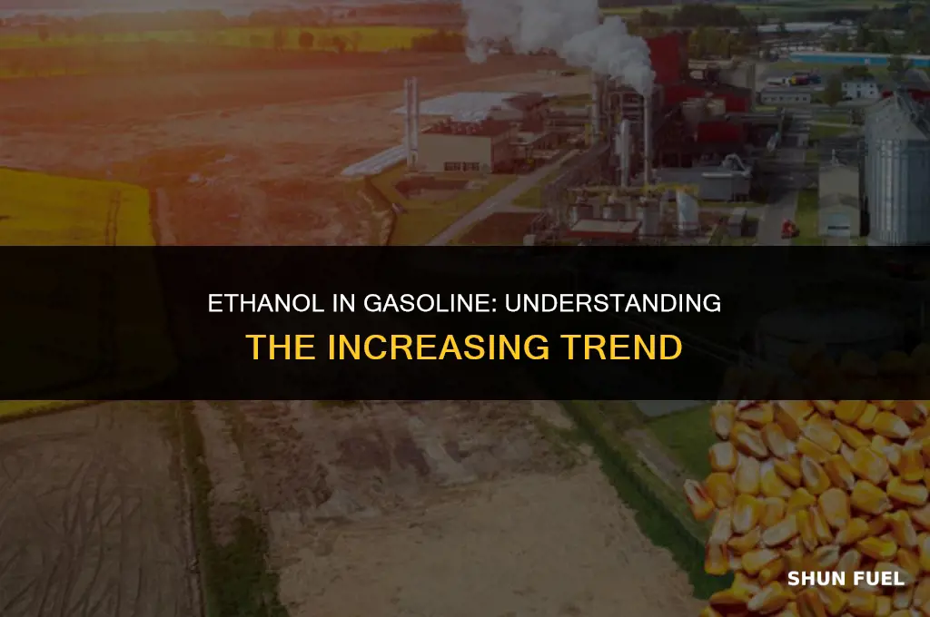are they adding more ethanol to gasoline