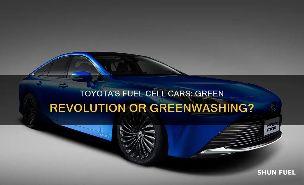 are toyota fuel cell cars green
