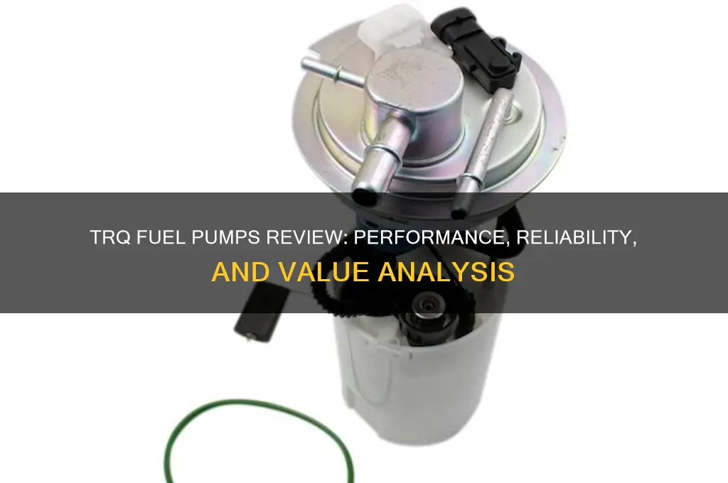 are trq fuel pumps any good