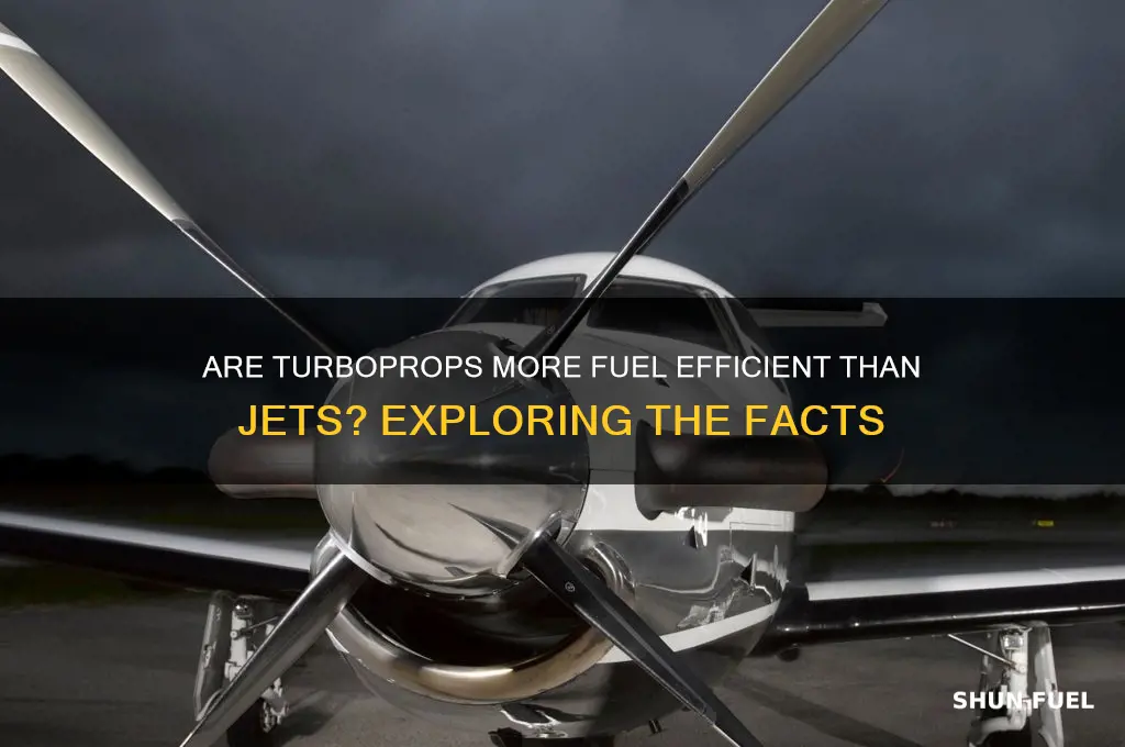 are turboprops more fuel efficient