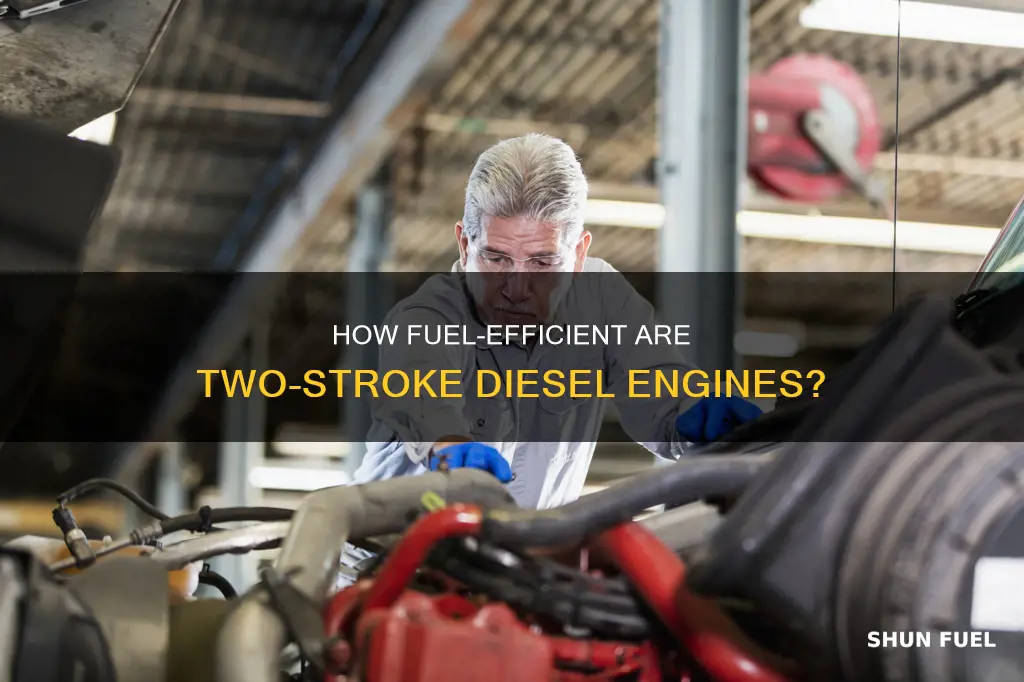 are two stroke diesels fuel effeicient