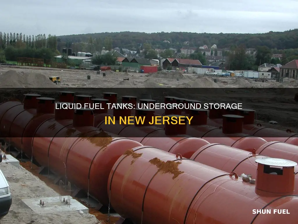 are underground liquid fuel tanks allowed in nj