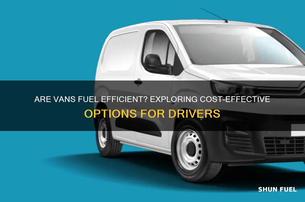 are vans fuel efficient