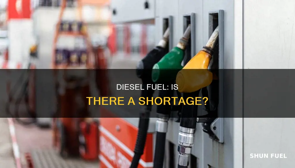 are we short on diesel fuel