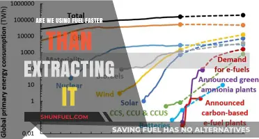 Global Fuel Consumption: Are We Outpacing Extraction Rates?