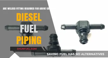 Welded Fittings: Necessary for Above-Ground Diesel Fuel Piping?
