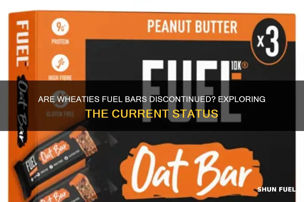 are wheaties fuel bars discontinued