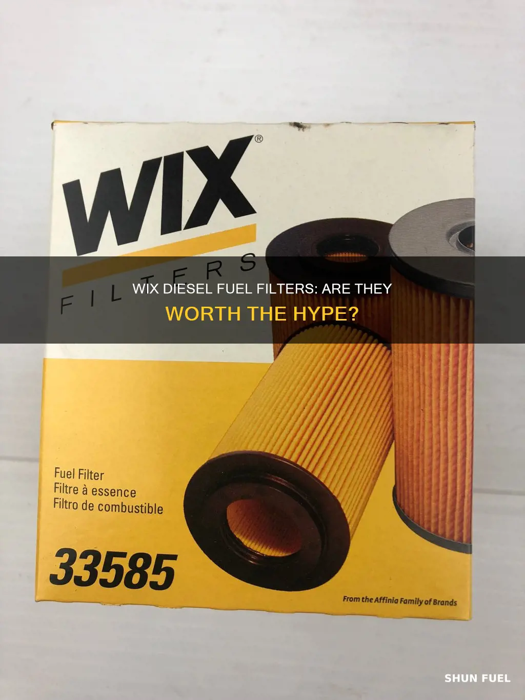 are wix diesel fuel filters good