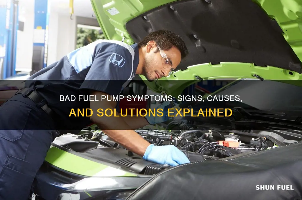 are you experiencing bad fuel pump symptoms