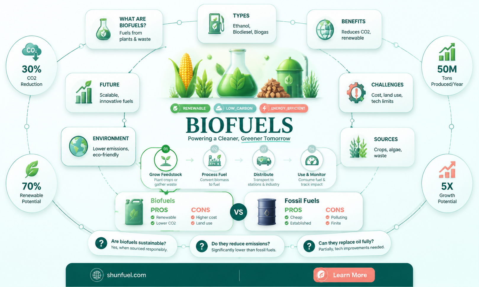 are biofuels viable replacements for fossil fuels