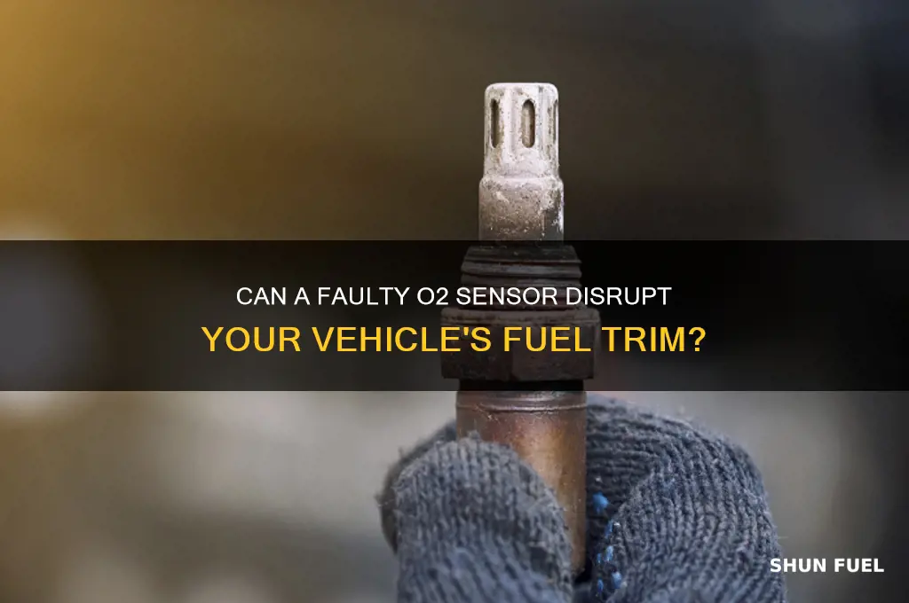 can 02 sensor cause fuel trim issues