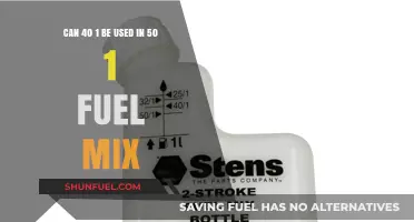 Using 40:1 Oil Mix in 50:1 Fuel Ratio: Safe or Risky?