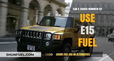 Can Your 2006 Hummer H3 Safely Run on E15 Fuel?