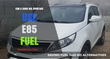Kia Sportage 2005: E85 Fuel Compatibility Explained