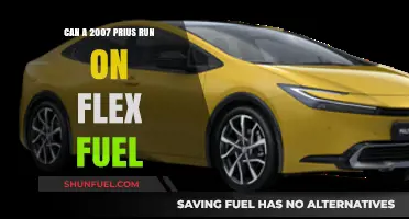 Can a 2007 Prius Run on Flex Fuel?