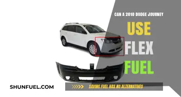 Is Flex Fuel Compatible with a 2010 Dodge Journey?