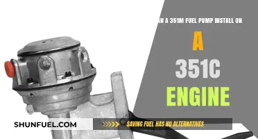 Can a 351M Fuel Pump Fit a 351C Engine?