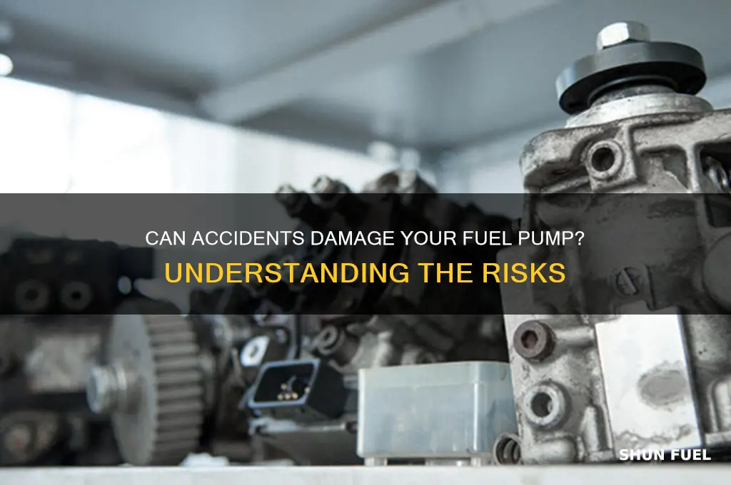 can a accident cause an fuel pump