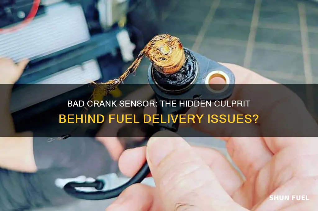 can a bad crank sensor cause no fuel