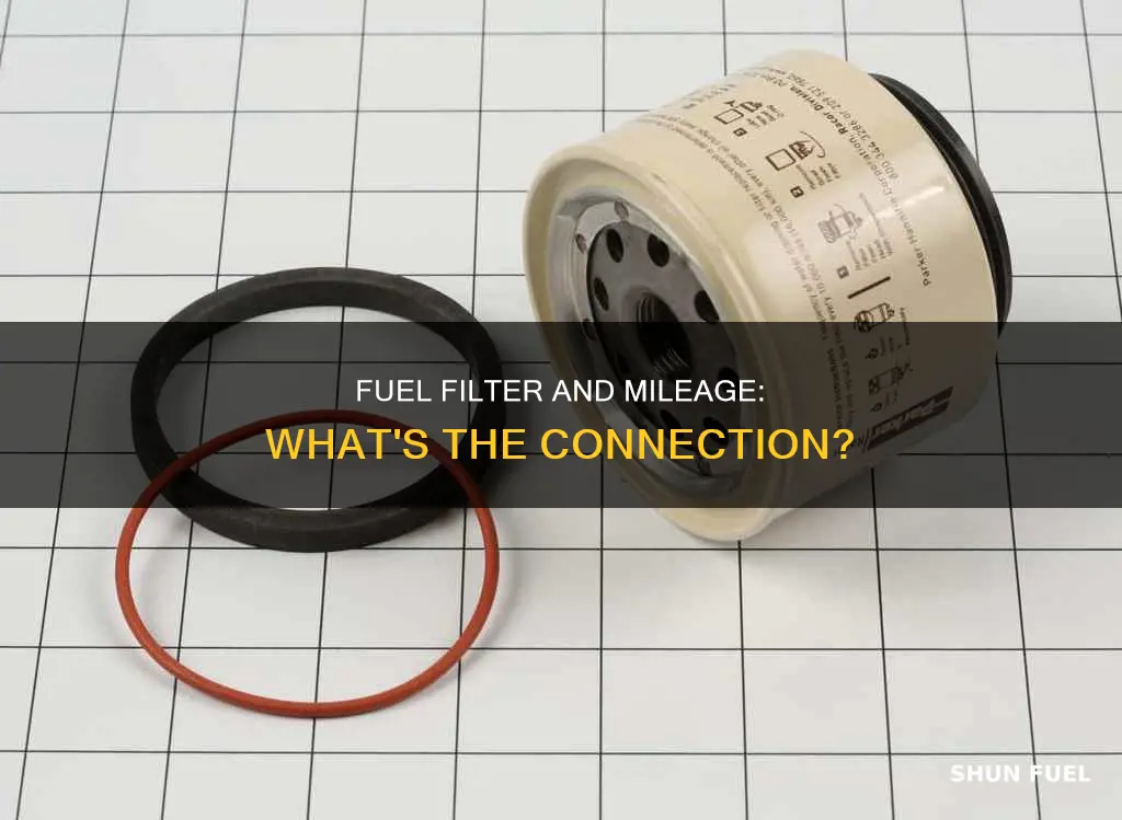 can a bad fuel filter affect gas mileage
