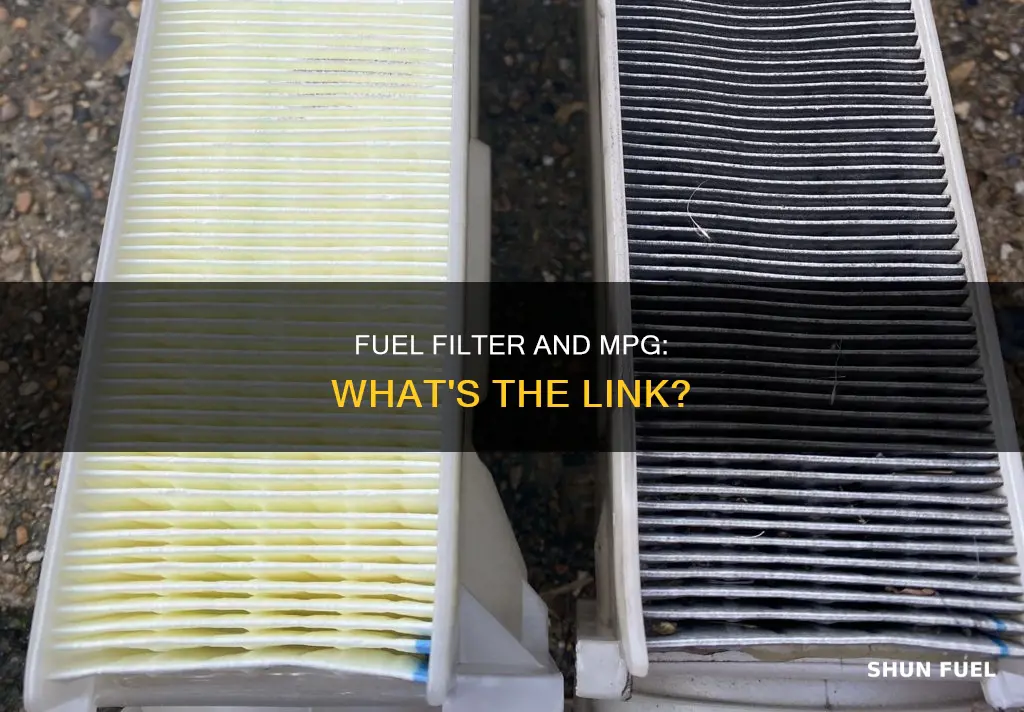 can a bad fuel filter cause bad mpg