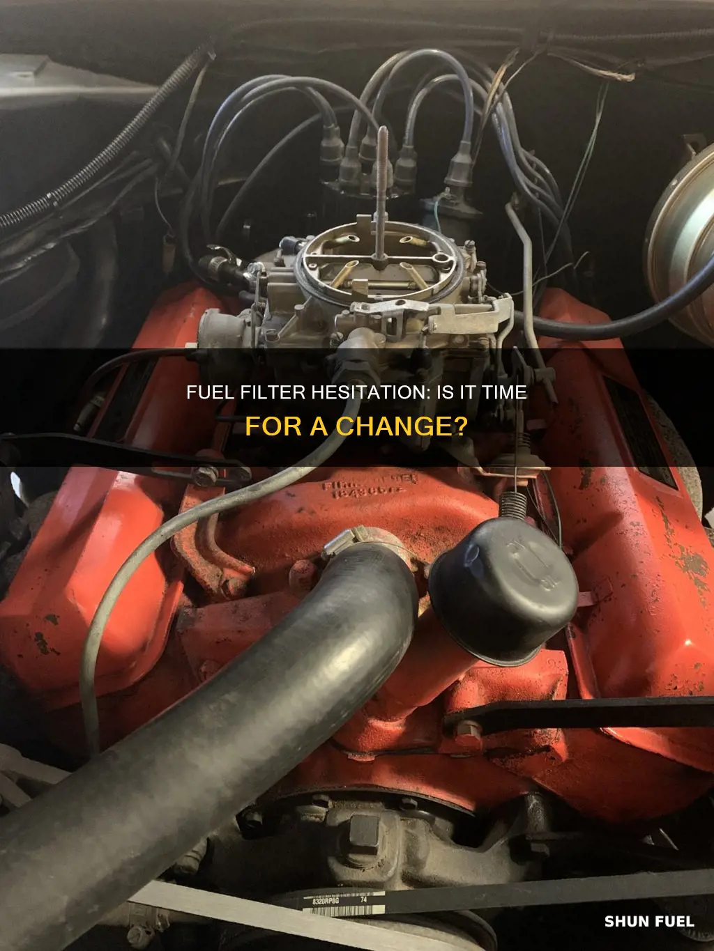 can a bad fuel filter cause hesitation