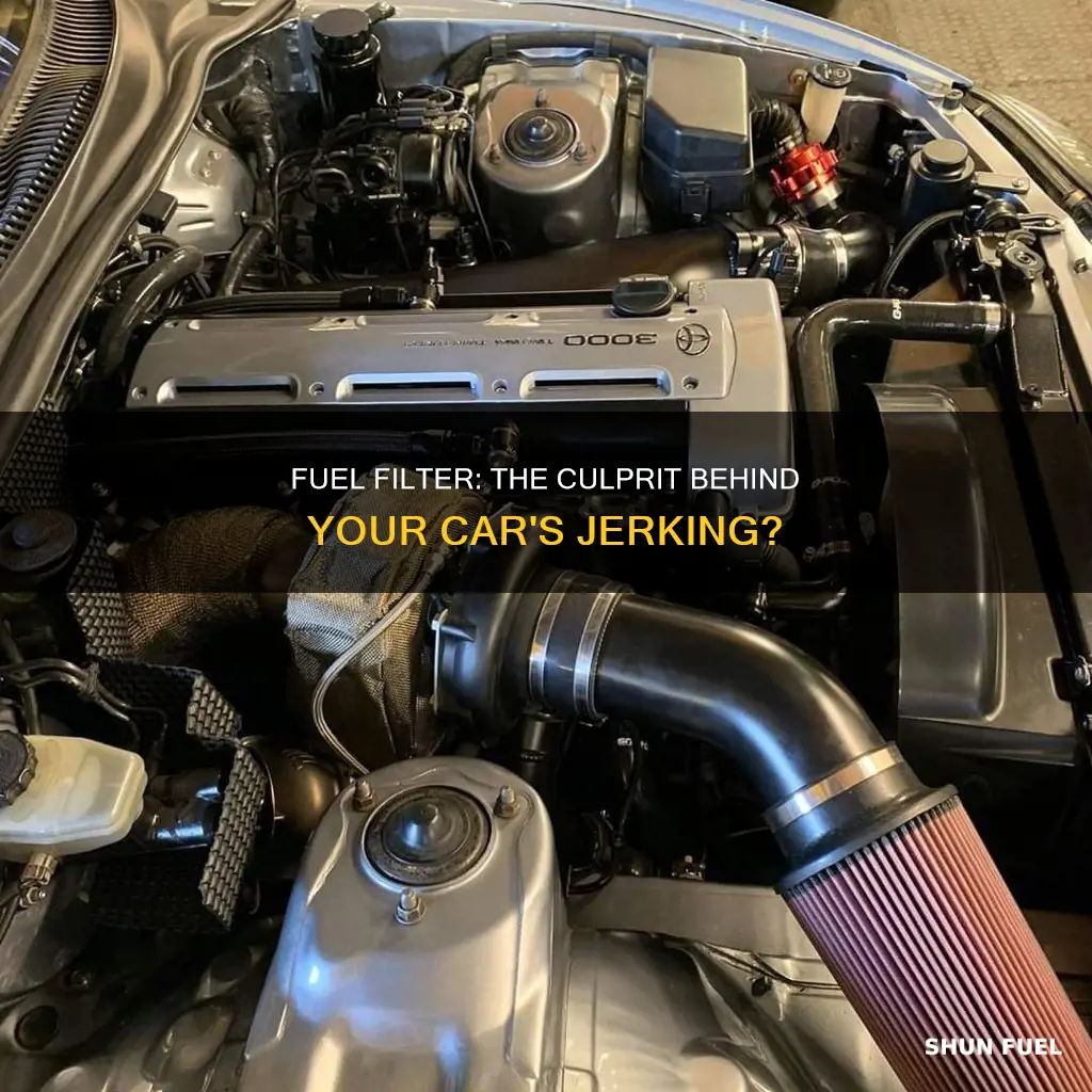 can a bad fuel filter cause jerking