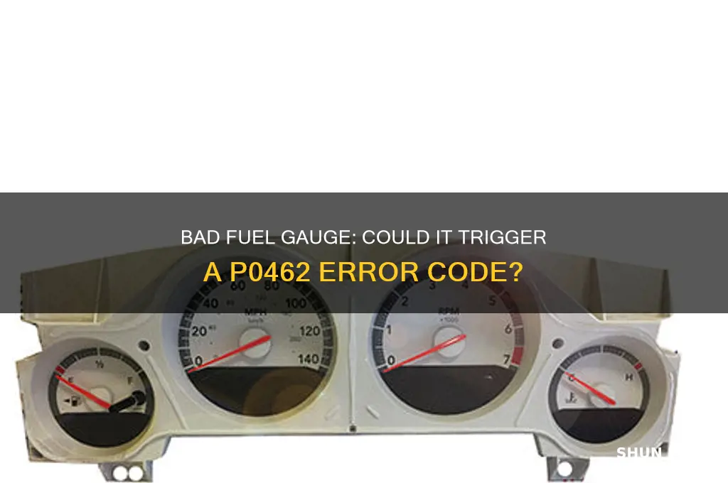can a bad fuel gauge give you a po462