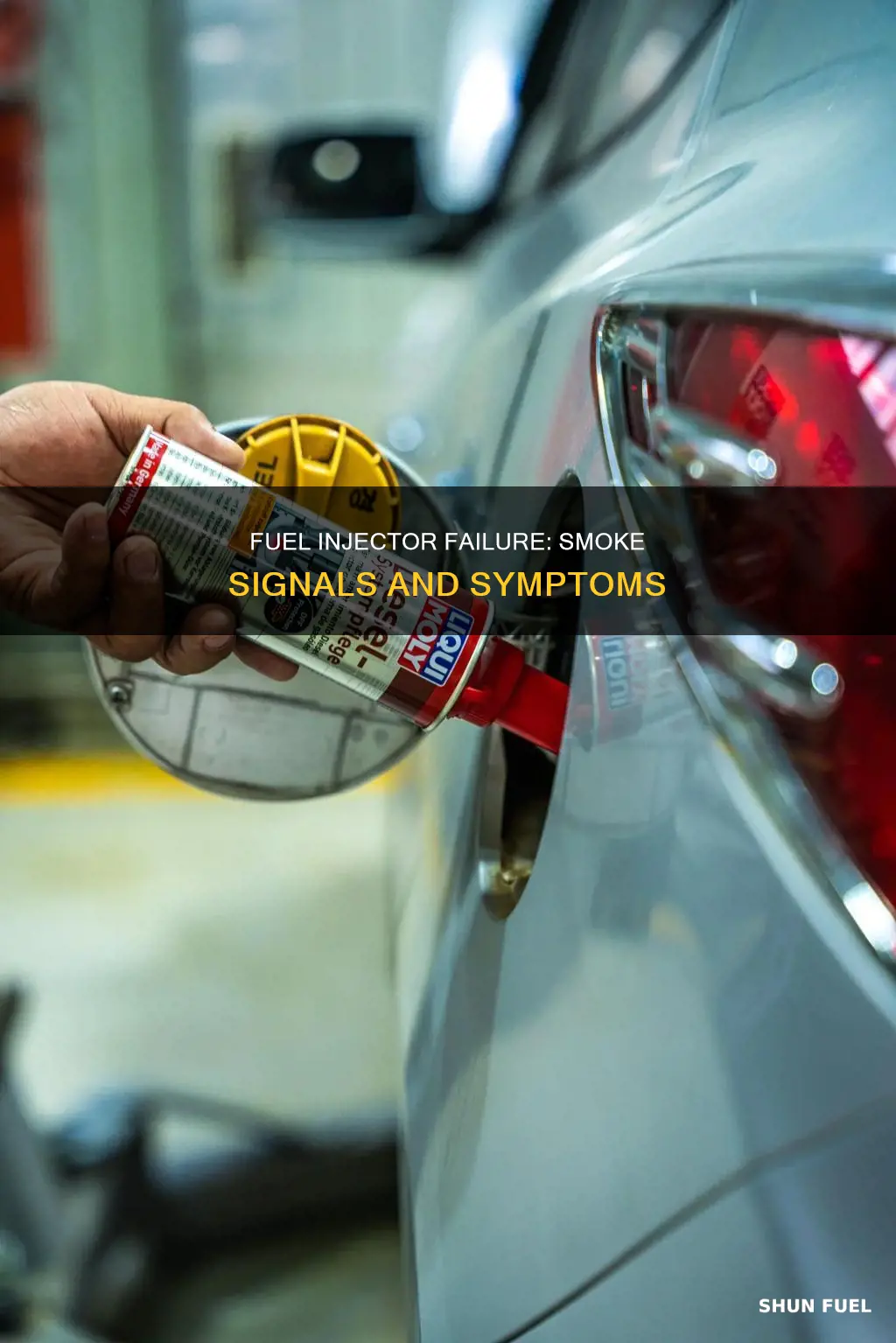 can a bad fuel injector cause smoke