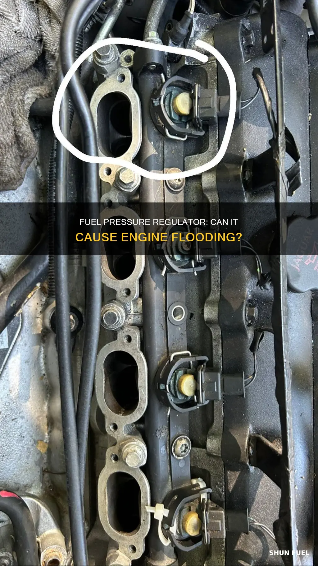 can a bad fuel pressure regulator cause flooding