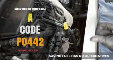 Can a Faulty Fuel Pump Trigger the P0442 Error Code?