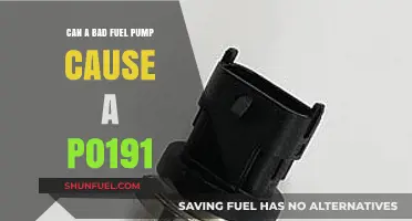 Can a Faulty Fuel Pump Trigger the P0191 Error Code?