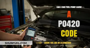 Can a Faulty Fuel Pump Trigger the P0420 Error Code?