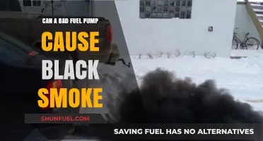Bad Fuel Pump: The Culprit Behind Black Smoke Emissions?