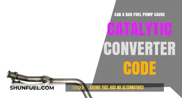 Bad Fuel Pump: A Hidden Culprit Behind Catalytic Converter Codes?