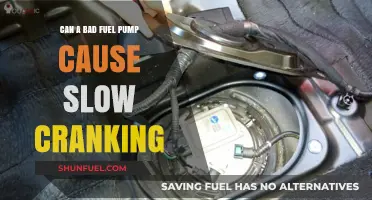 Bad Fuel Pump: The Hidden Culprit Behind Slow Engine Cranking?